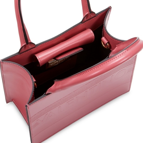 Valentino Leather tote updated with signature logo design. - Picture 3 of 4